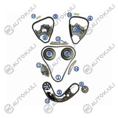 AUDI/VW A6L 4XL/C7 CLXB 150KW 2.5L 12-16 06E109465BC 108L için zamanlama zinciri kiti