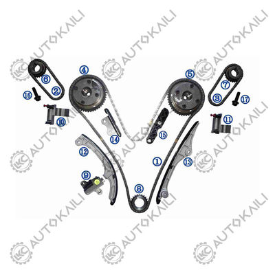 3.5-W, C 3496cc VVT V6 N7WGE 2007-10 Edge07-10,Flex non turbo09-10 Flex turbo09, Fusion07-09,Taurus09,Taurus X 08-09 için zamanlama zinciri kiti