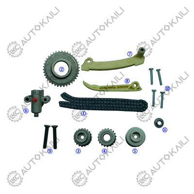 Plastik PA66 / PA46 Zamanlama Zinciri Kiti 900ii Benzinli B204i 2.0L 93-98 için