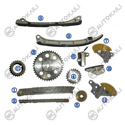 MAZDA CX-5 KF Dizel SHY6 2.2L 17-18 için Plastik PA66 / PA46 Zamanlama Zinciri Kiti