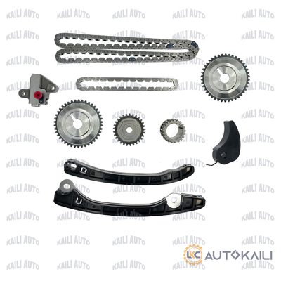 NISSAN HR15DE/HR16DE/HR18DE 1.5L/1.6L/1.8L MARCH/MICRA/NOTE/QASHQAI/TIIDA 05- 13028-ED000 152L için zamanlama zinciri kiti