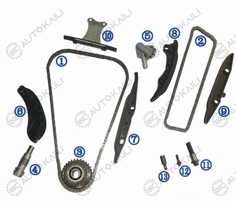 BMW 320i 220i 225i 330i 340i 2.0T 2.5T 3.0T B48 B58 14-16 11318648729 118L için zamanlama zinciri kiti
