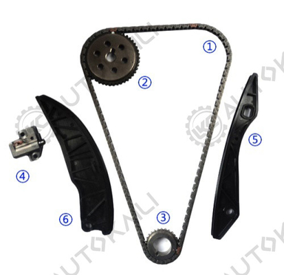 G4FA 1.4L; G4FC/G4FG 1.6L i20 1.4L 09-12 i30 1.4L/1.6L 09-13 IX20 1.4L 10-15 KIA Carens 1.6L 09-13 KIA Ceed 1.4L 07-13 KIA Pro Ceed 1.4L 08-13 KIA Soul1.6L 09-12 KIA Venga için zamanlama zinciri kiti