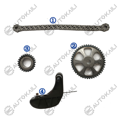 VW BBM/BZG/CGPA/CGPB Motor Yağı Pompası Polo BBM/BZG/CGPA/CGPB 1.2L 09-17 03E115225 8*86L için zamanlama zinciri kiti
