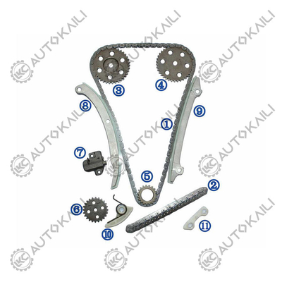 Plastik PA66 / PA46 Zamanlama Zinciri Kiti FORD FOCUS 2.0L 121CID DURATEC DOHC 16V L4 2005-2011 için