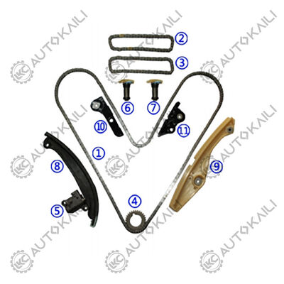 MAZDA 3.7-A,B,V DOHC V6 2011-2015 için Zamanlama Zinciri Kiti