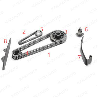 MAZDA GLC 323 E3 1.3L 77-86 için plastik PA66 / PA46 Zamanlama Zinciri Kiti