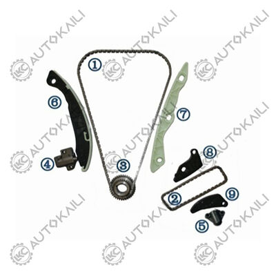 LANCER 2.4L CY5A 4B12 2008-2015 için Zamanlama Zinciri Kiti