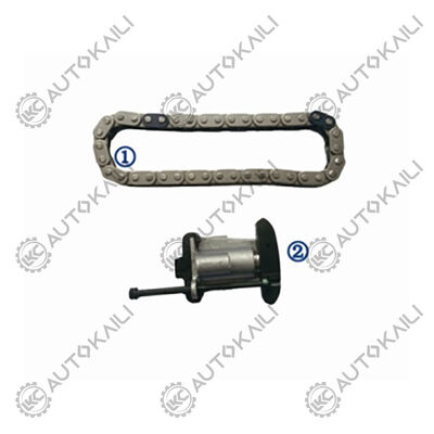MITSUBISHI Outlander II 4x4 CW7W HTH16V115 (156) arazi Dizel 4HK/4HN 2.2L 07-12 için Plastik PA66 / PA46 Triger Zincir Kiti