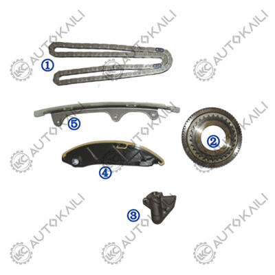 Plastik PA66 / PA46 Triger Zincir Kiti MITSUBISHI L200 Dizel 4N15 2.4L 14- için