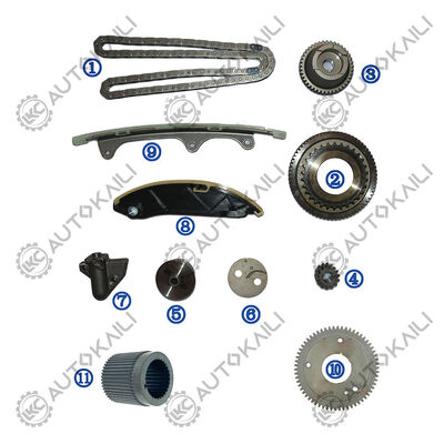 Plastik PA66 / PA46 Triger Zincir Kiti MITSUBISHI L200 Dizel 4N15 2.4L 14- için