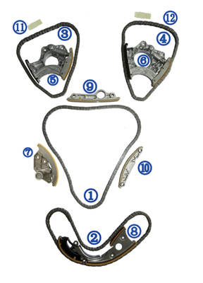 Zamanlama Zinciri Montajı AUDI 3.0TFSI 06E109465BC
