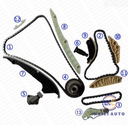 1.8T 2.0TFSI Zamanlama Zinciri Kiti AUDI A4 A5 A6 Q5 VW Golf Skoda Octavia EA888 06K109158AD