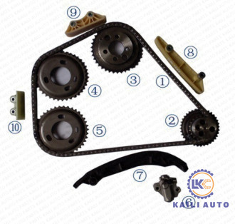 FORD Ranger Transit için zamanlama zinciri kiti BK3Q6268AA 132L 6C1Q6K261AC