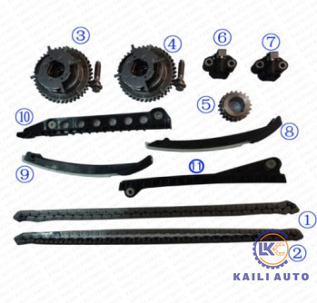 8*122L XL1Z6L266AA VVT Zamanlama Zinciri Kiti FORD F350 F250 F150 Expedition F6TZ6268AA