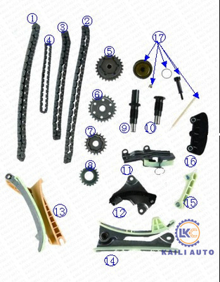 FORD 4.0 için zamanlama zinciri kiti -E K,N Explorer Mustang Ranger YU2Z6268BA 8*78L XU3Z6K254BA