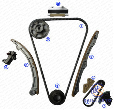 HONDA Accord Civic CR-V Integra Buhar ACURA RSX Motor K20A K20A6 K20A3 K20A1 2.0L 14401-PNA-004 için zamanlama zinciri kiti
