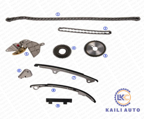 NISSAN ALTIMA X-TRAIL PRIMERA için zamanlama zinciri kiti (P12) X-TRAIL (T30) 1998CC Motor QR20DE 13028-6N201 9*164L
