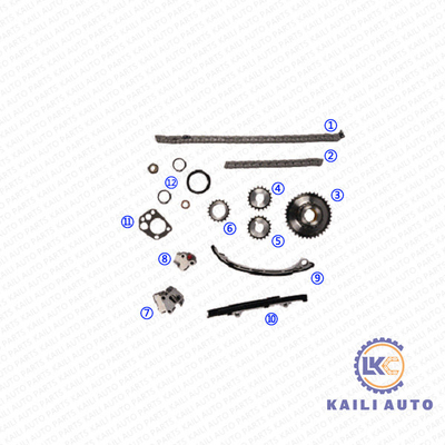 KA24DE 2.4L NISSAN Altima Frontier için Zamanlama Zinciri Meclisi 13028-9E000 92L 13028-9E010 48L