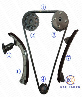 TOYOTA Celica Corolla Zamanlama Zinciri Kiti, VVT Motorlu T22 ZZT23 E12U 1.8L 13506-22030 130L