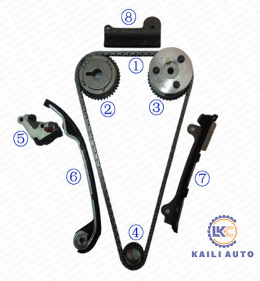 NISSAN ALMERA TINO QG15DE QG16DE QG18DE N16 V10 için P11 P12 13028-4M511 VVT Kiti