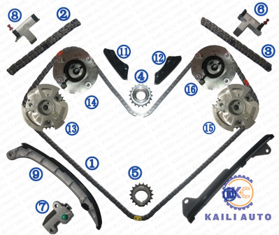 TOYOTA Tundra FJ Cruiser Zamanlama Zinciri VVT Kiti 4RUNNER 4.0L 13506-31040 178L 13507-31020 46L