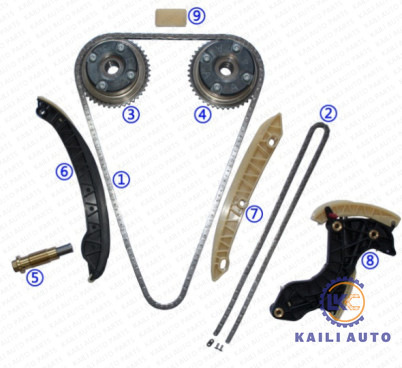 E SINIFI C SINIFI MERCEDES CLK Zamanlama Zinciri Motoru M 271.941 M 271.956 M271.940 M 271.948 A0009932176