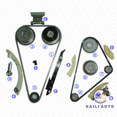 148L Zamanlama zinciri VVT Kiti GM CHEVROLET BUICK Cadillac 24461834 12608580