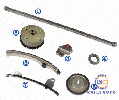 1300CC 1600CC MAZDA 2 MAZDA 3 Zamanlama Zinciri Değiştirme ZJ01-12-201 9*158L ZJ01-12-500A